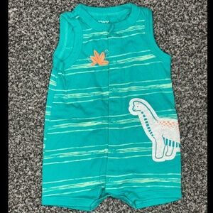Baby boy tank onsie outfit